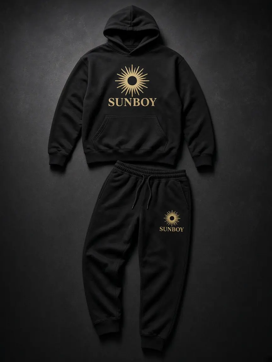 "DAWN" TRACKSUIT — Black