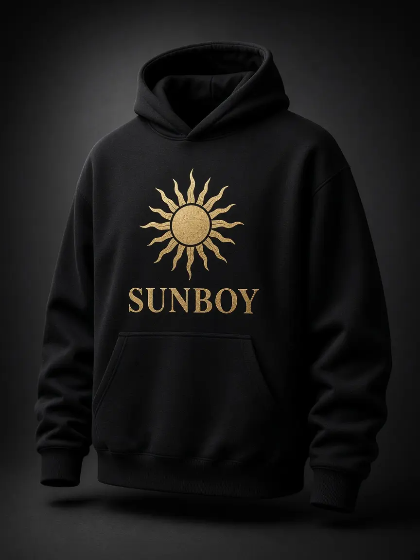 "NO SHADE" HOODIE — Black