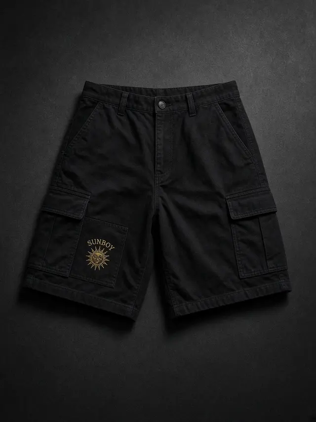 "SPIRE" CARGOS — Black